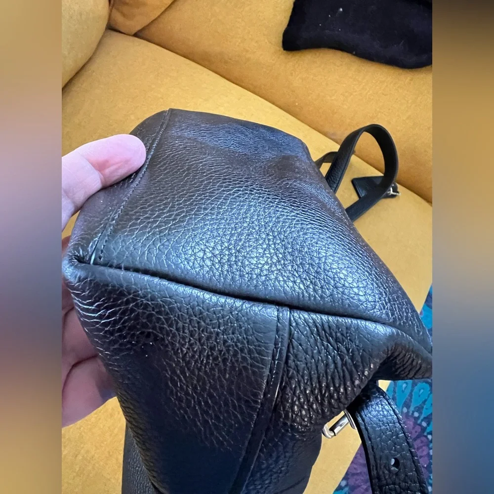 Coach Elle Backpack in black pebbles
Leather. Like new. Gold tone hardware. - Picture 15 of 16